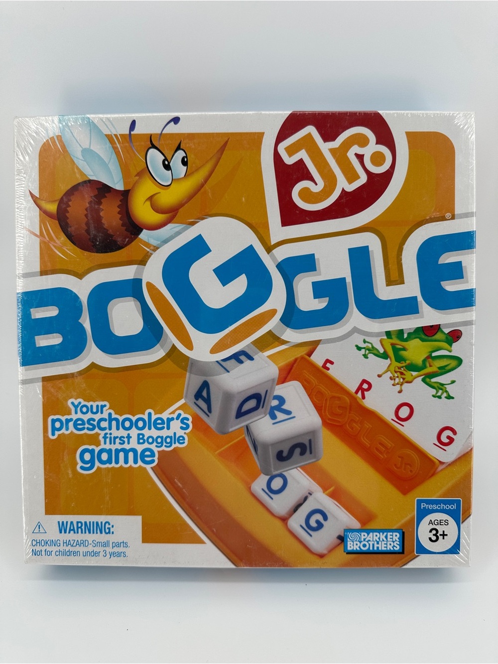 Parker Brothers Boggle Jr. Alphabet Learning Game 3+ Preschool Sealed